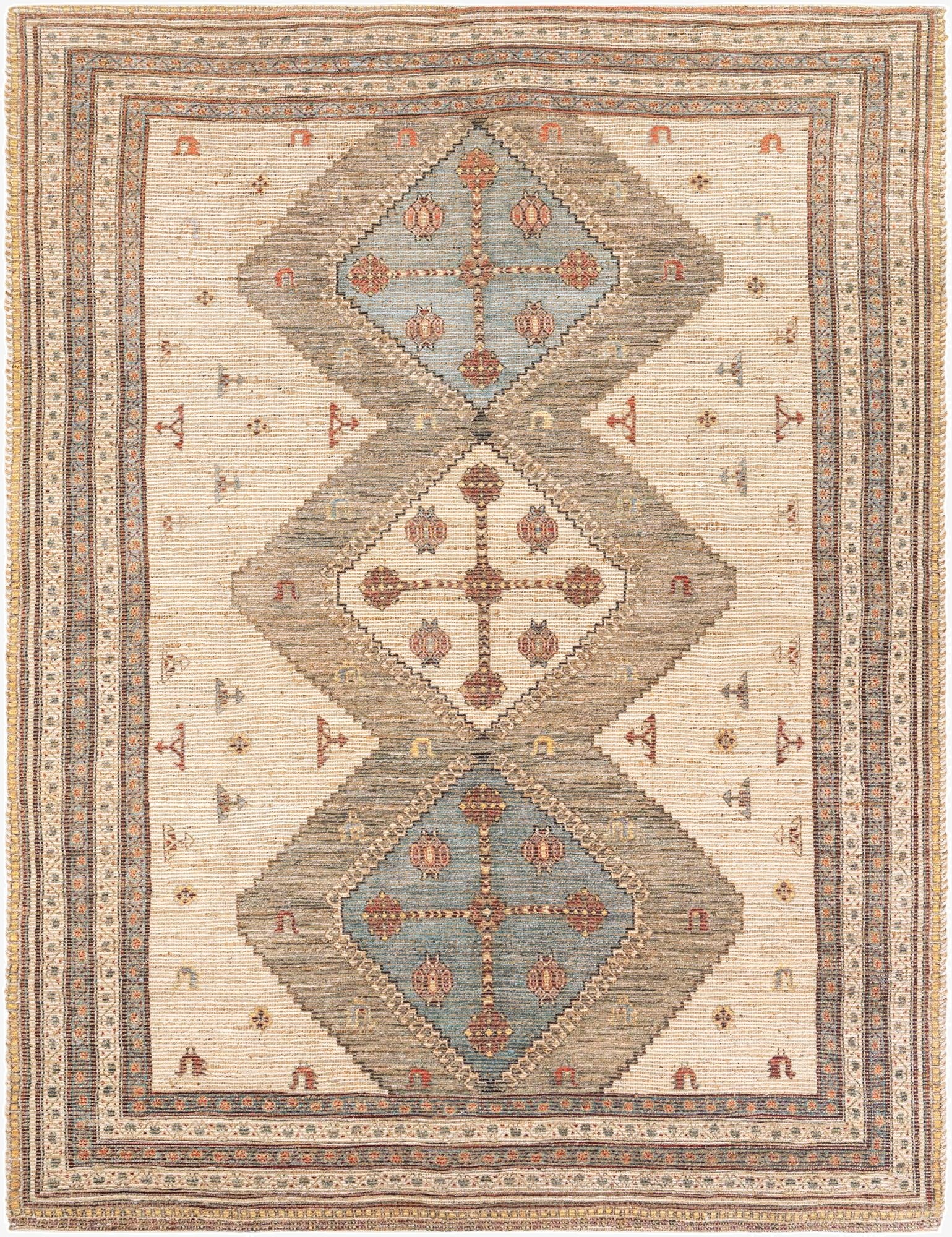 9' x 12' Chenille Jute Rug