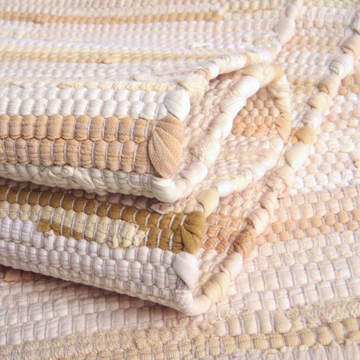 Detail image of 5' x 8' Chindi Cotton Rug