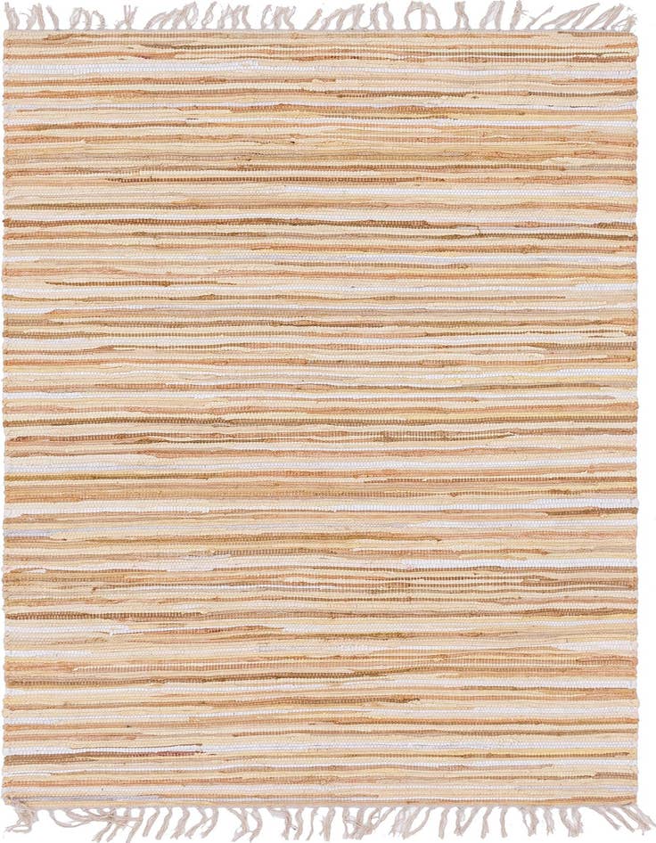 Detail image of 4' x 6' Hand Woven Chindi Cotton Rug