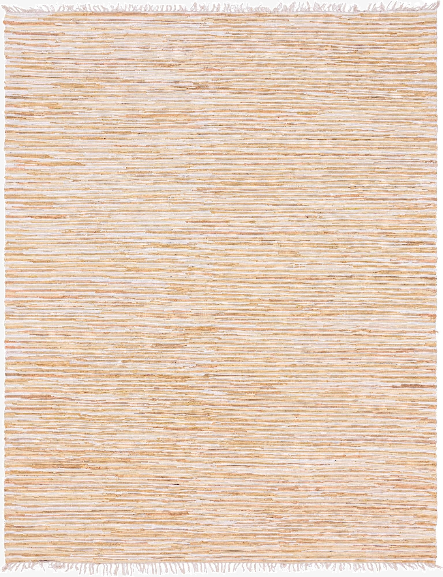 9' x 12' Hand Woven Chindi Cotton Rug