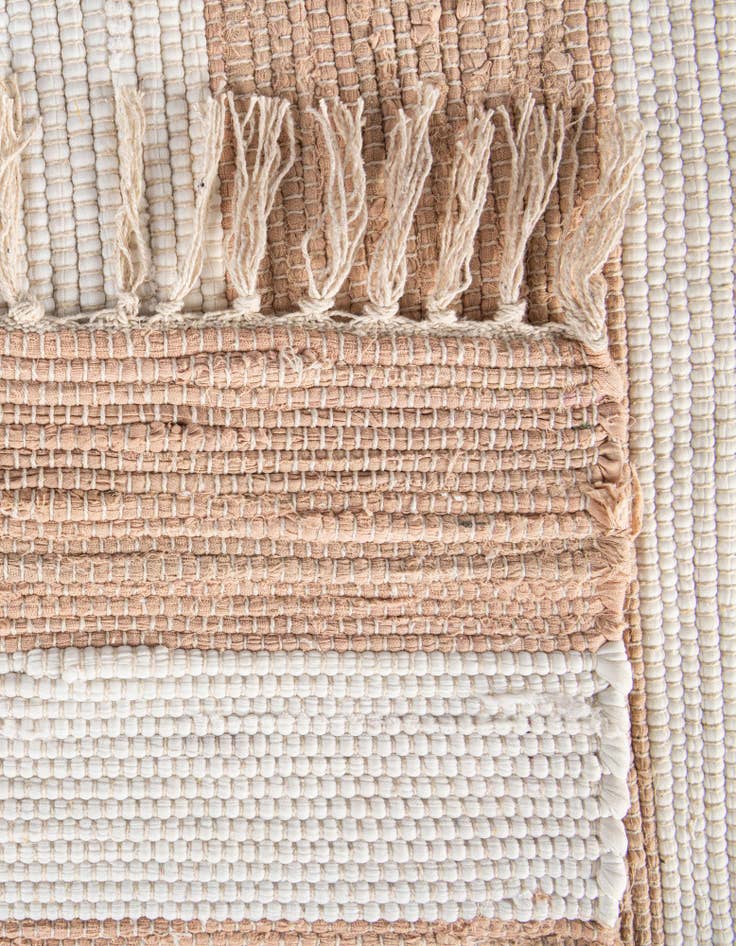 Detail image of 2' x 3' 1  Hand Woven Chindi Rag Rug