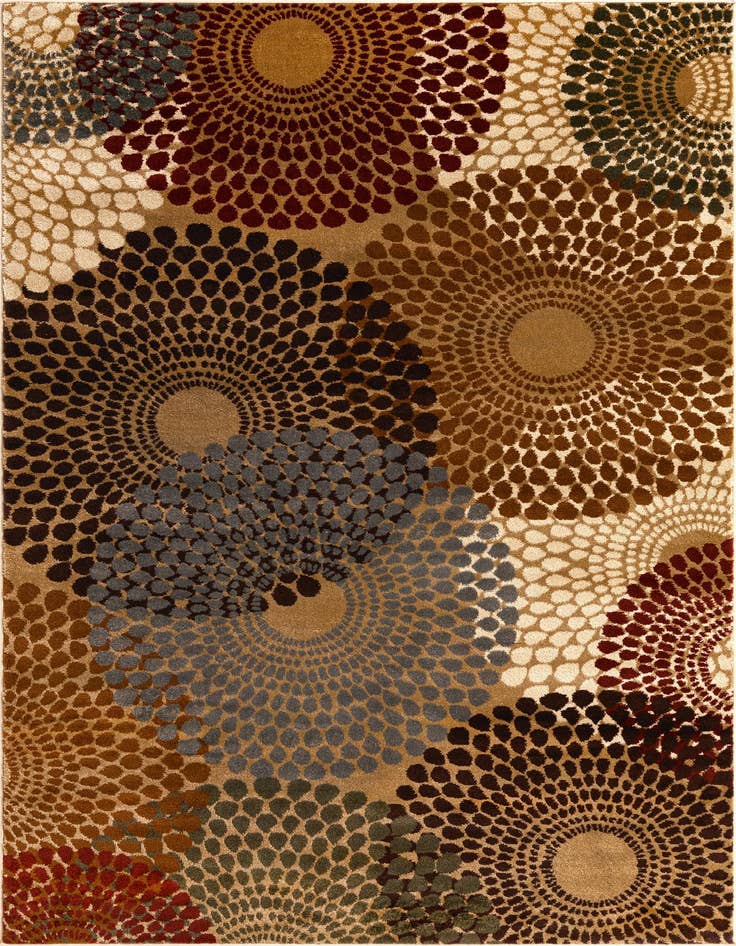 Detail image of 5' 3 x 8' Coffee Shop Rug