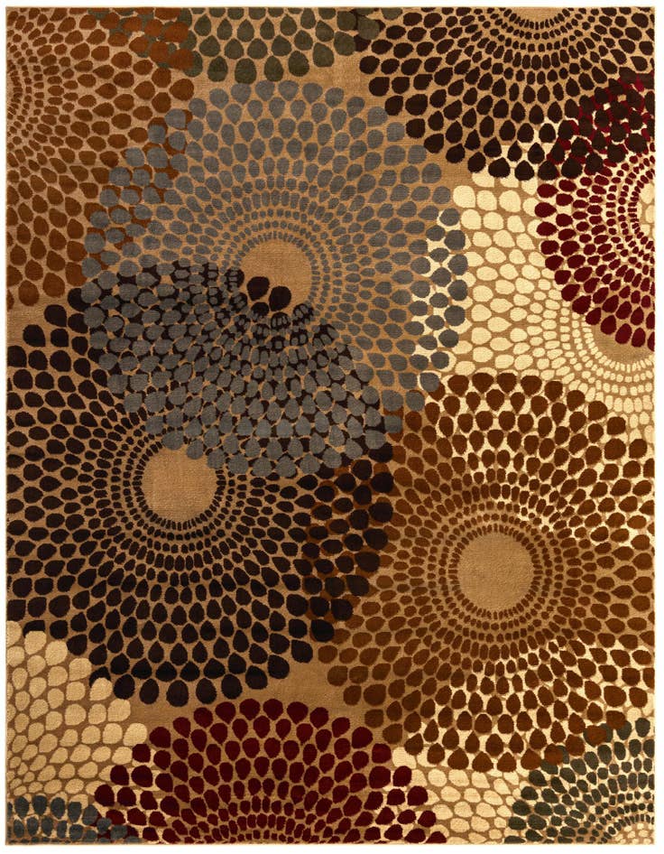 Detail image of 7' 10 x 10' Coffee Shop Rug