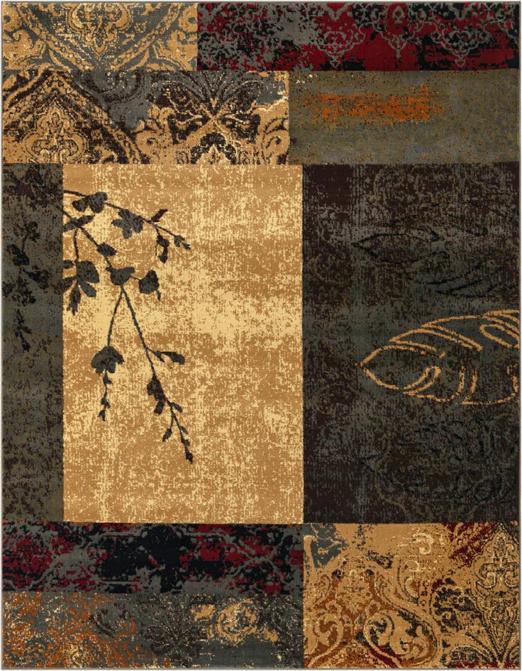 Detail image of 7' 10 x 10' Coffee Shop Rug