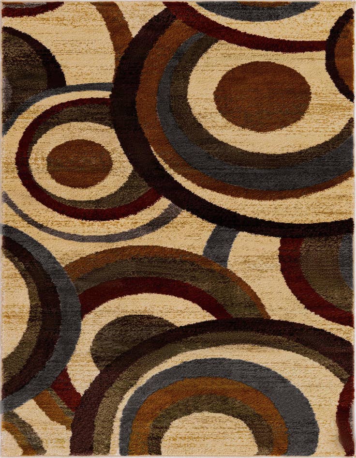 Detail image of 3' x 5' 3 Coffee Shop Rug
