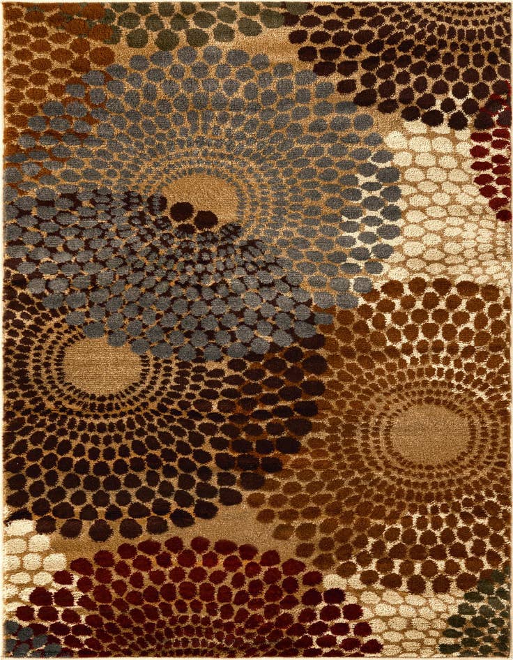 Detail image of 3' x 5' 3 Coffee Shop Rug