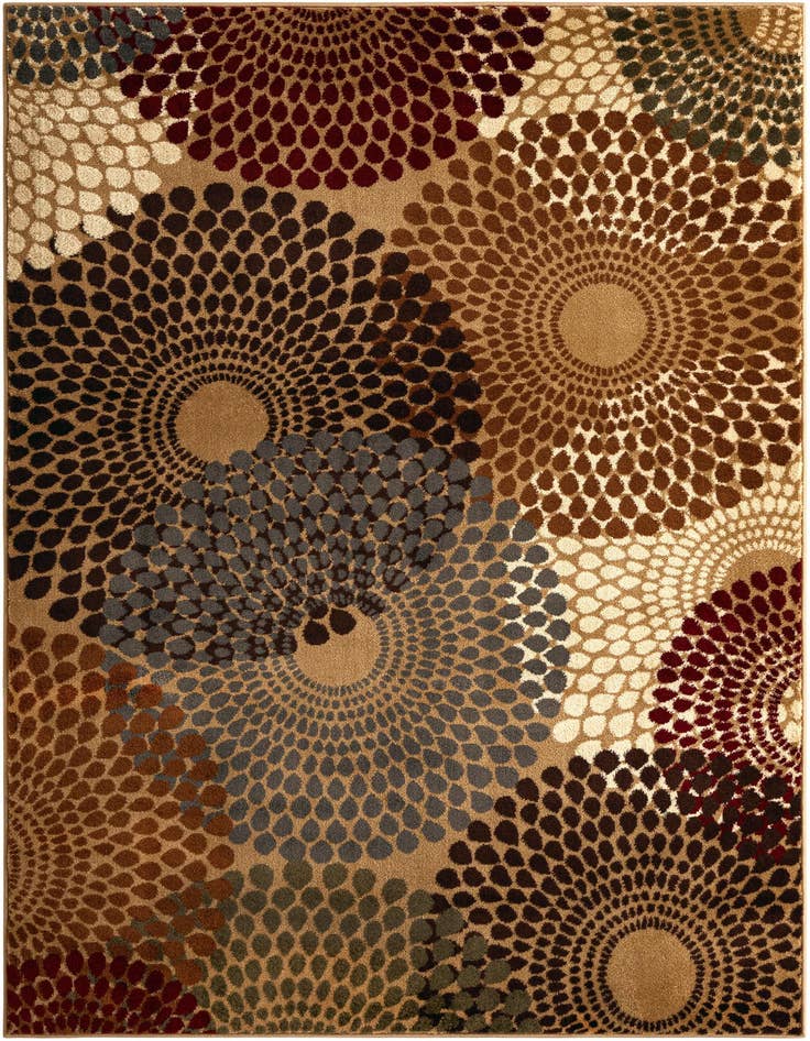 Detail image of 5' 3 x 7' Coffee Shop Rug
