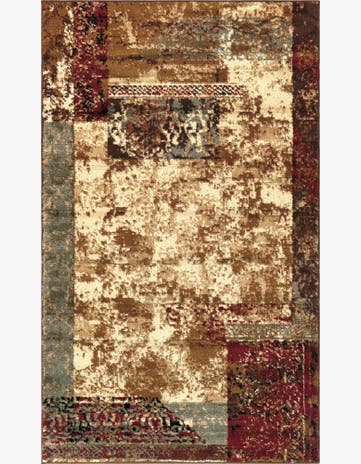 3' x 5' 3 Coffee Shop Rug