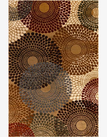 5' 3 x 8' Coffee Shop Rug