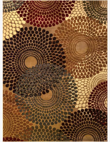 Beige Coffee Shop Rug