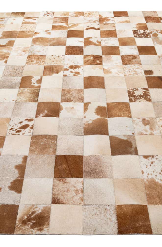 8' 2 x 9' 11 Cowhide - Patchwork Rug