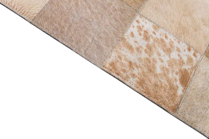 8' 2 x 9' 11 Cowhide - Patchwork Rug