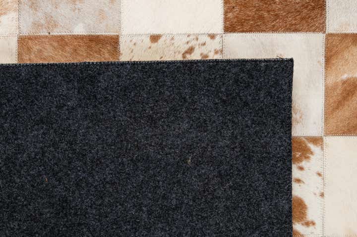 8' 2 x 9' 11 Cowhide - Patchwork Rug