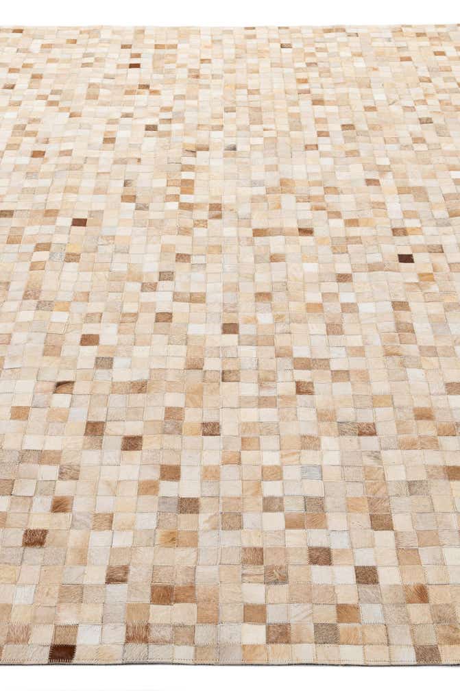 7' 11 x 9' 9 Cowhide - Patchwork Rug