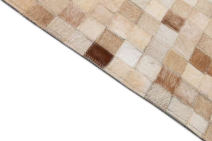 7' 11 x 9' 9 Cowhide - Patchwork Rug