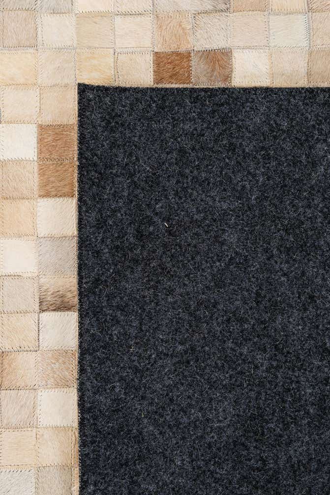 7' 11 x 9' 9 Cowhide - Patchwork Rug