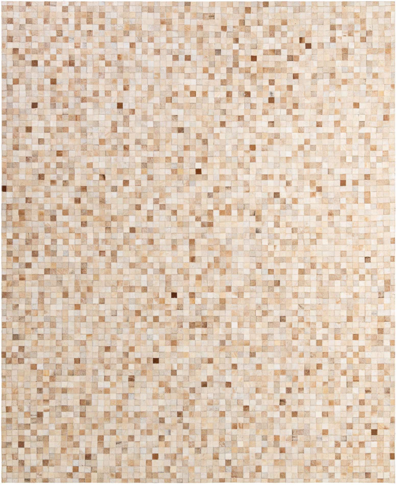 7' 11 x 9' 9 Cowhide - Patchwork Rug