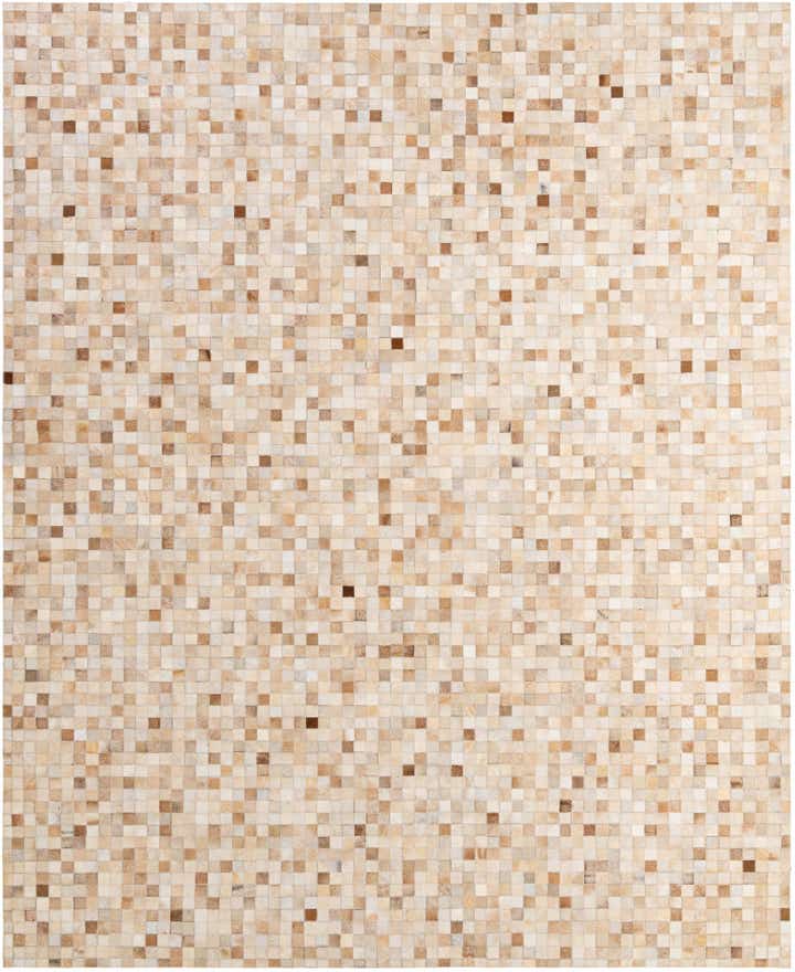 7' 11 x 9' 9 Cowhide - Patchwork Rug