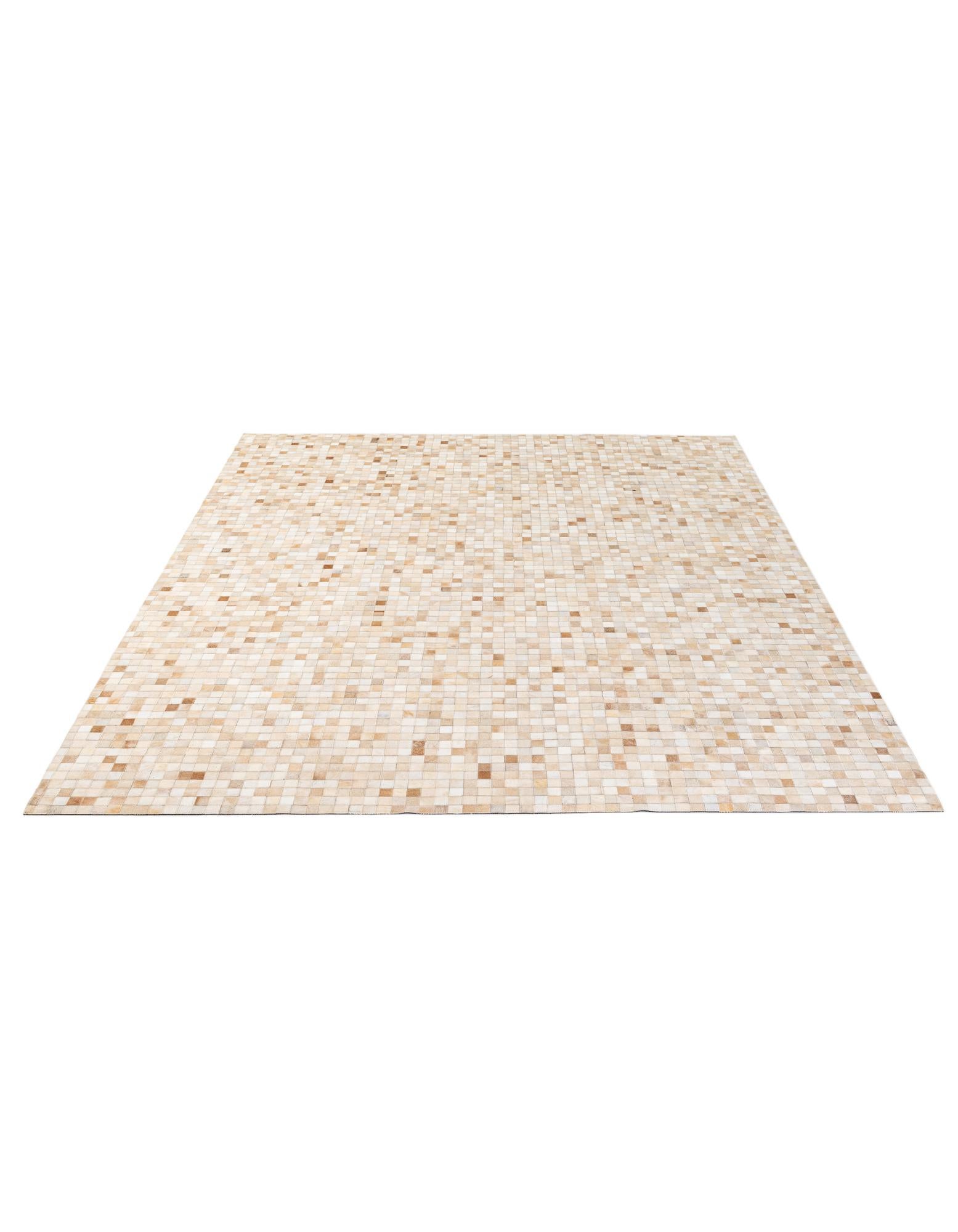 8' 1 x 9' 11 Cowhide - Patchwork Rug