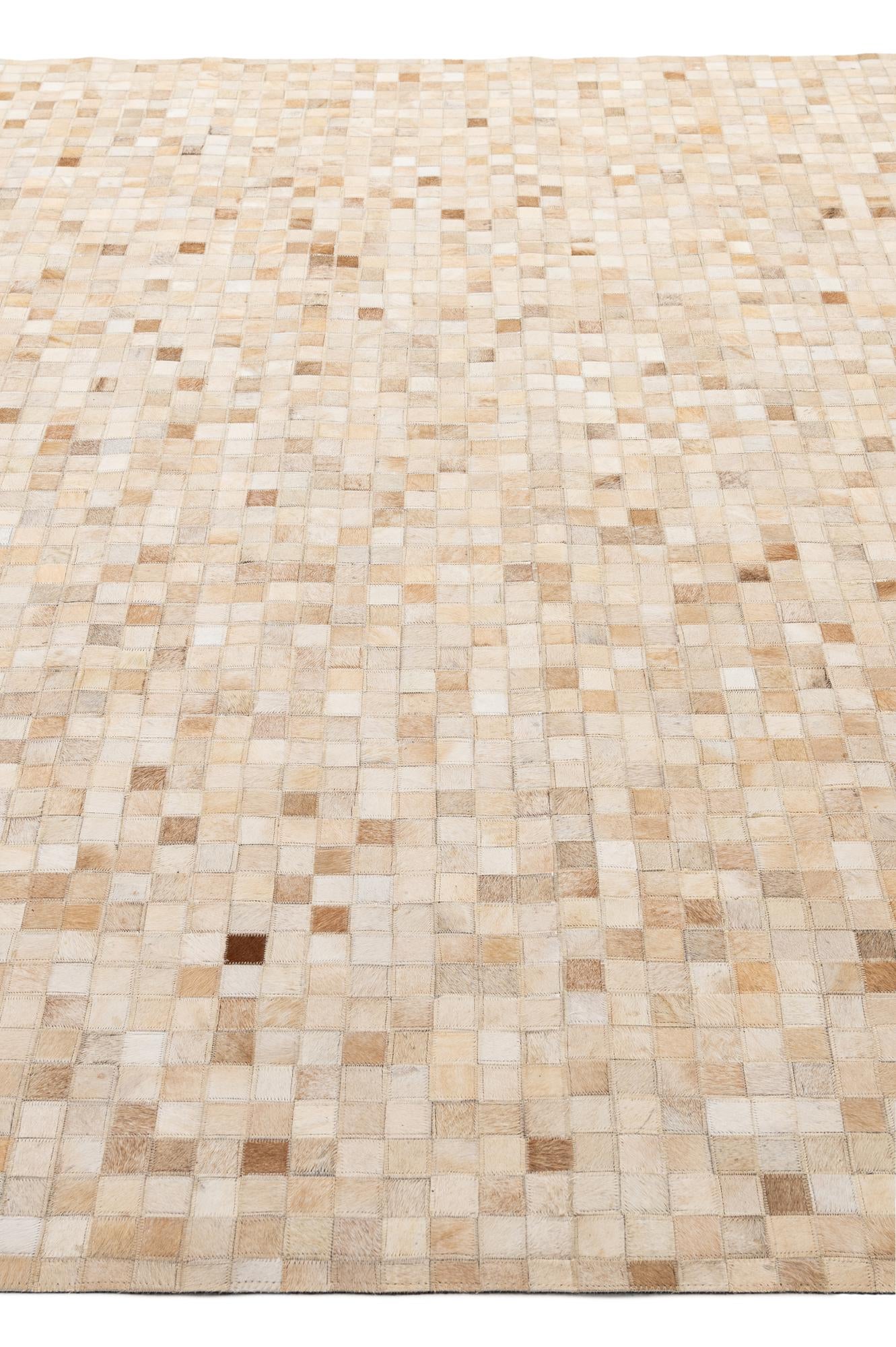 8' 2 x 9' 11 Cowhide - Patchwork Rug