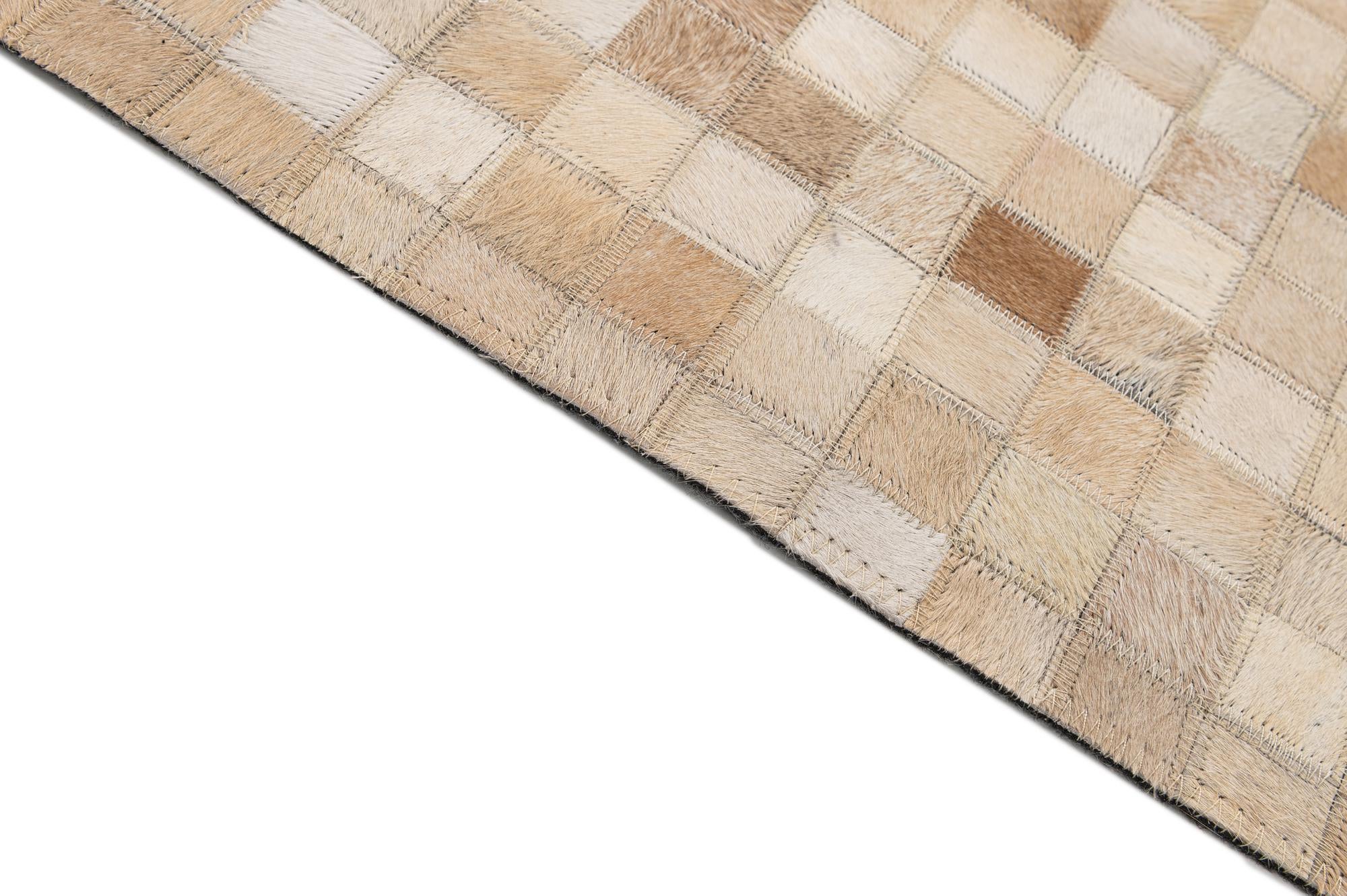 8' 2 x 9' 11 Cowhide - Patchwork Rug