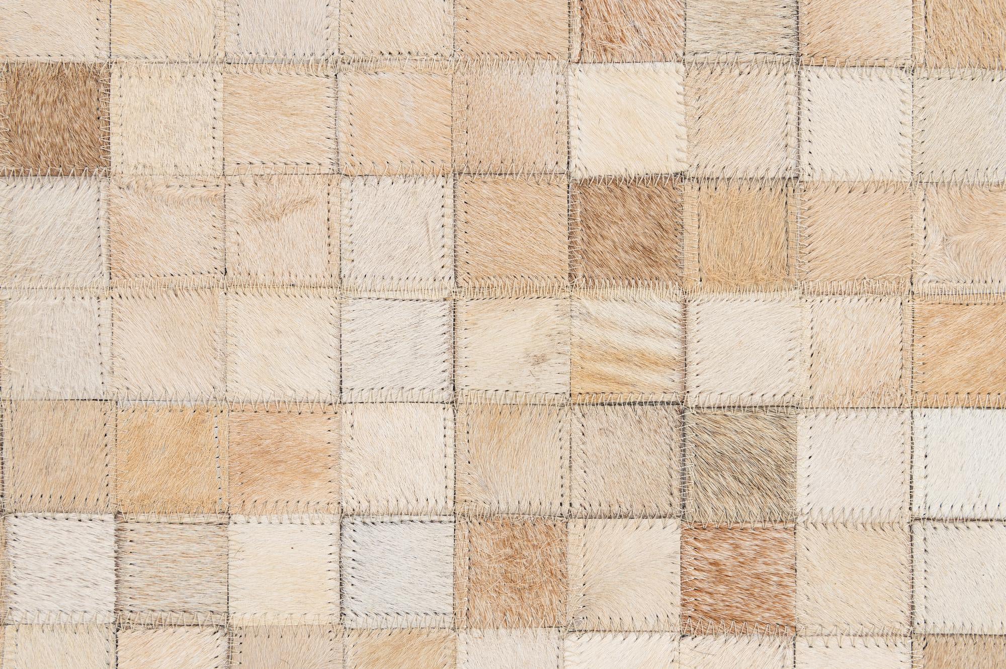 8' 2 x 9' 10 Cowhide - Patchwork Rug