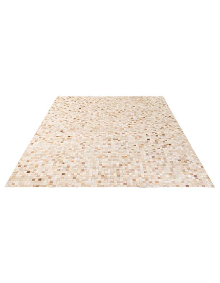 8' 1 x 10' Cowhide - Patchwork Rug