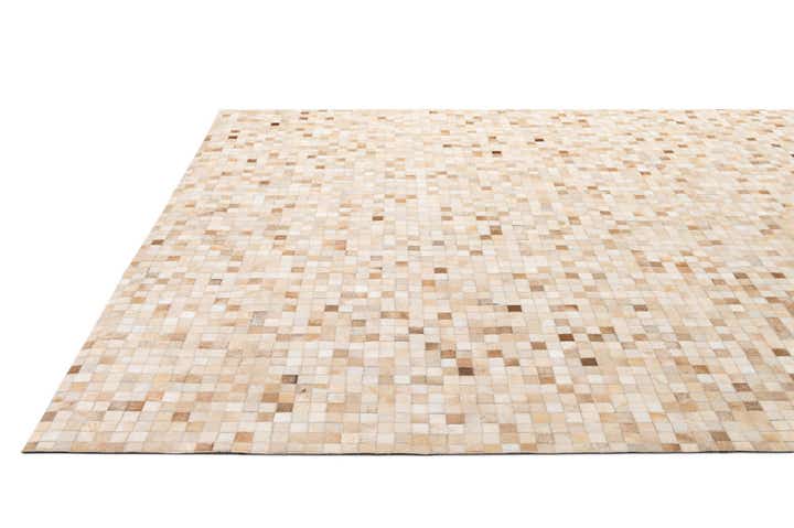 8' 1 x 10' Cowhide - Patchwork Rug