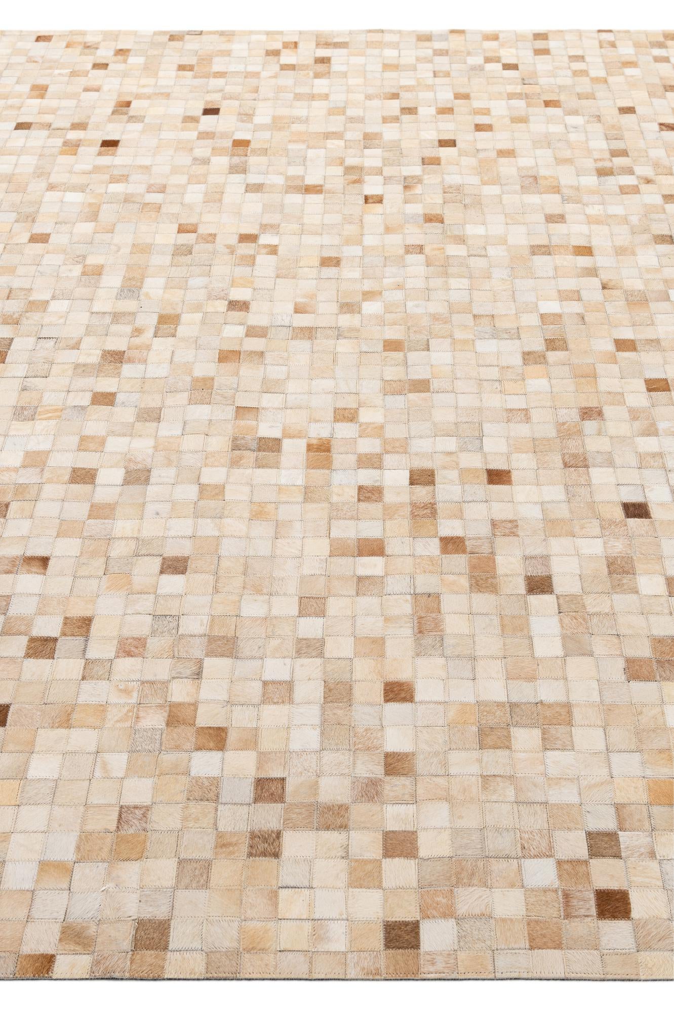 8' 1 x 10' Cowhide - Patchwork Rug