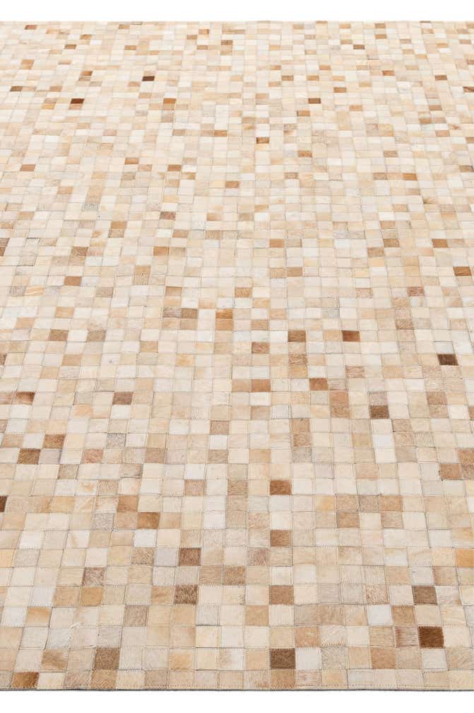 8' 1 x 10' Cowhide - Patchwork Rug