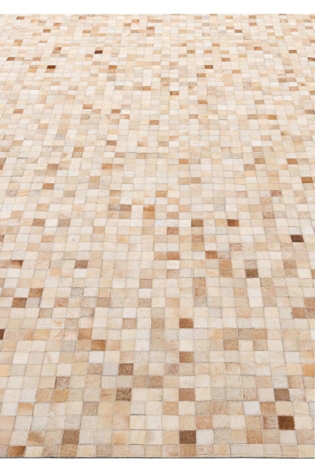 Detail image of 8' 1 x 10' Cowhide - Patchwork Rug