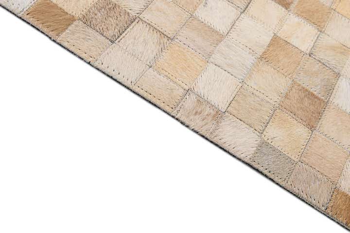 8' 1 x 10' Cowhide - Patchwork Rug