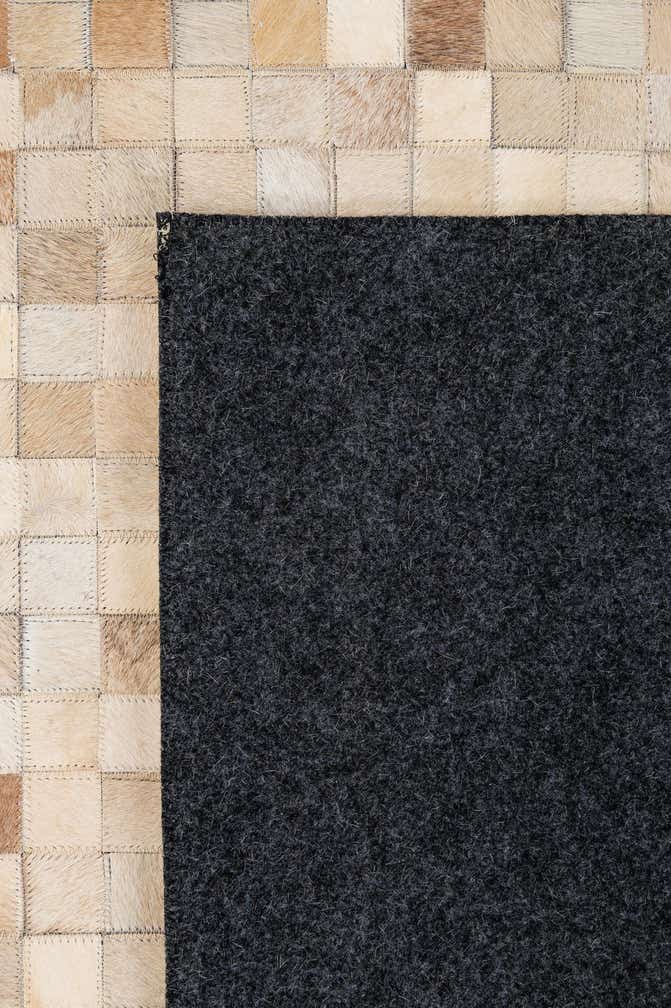 8' 1 x 10' Cowhide - Patchwork Rug