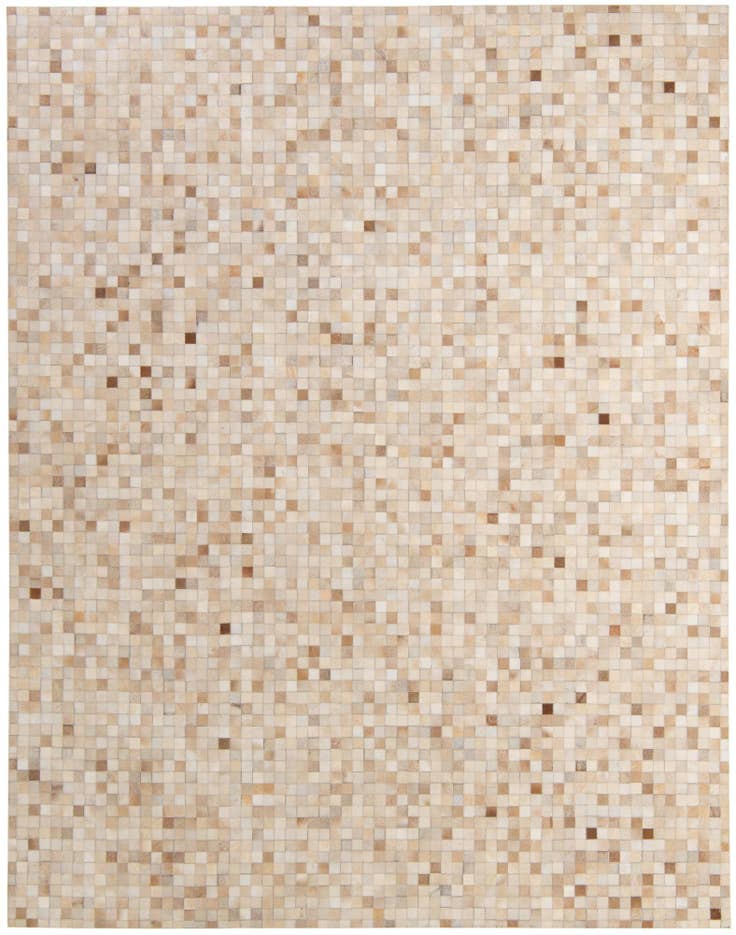 Detail image of 8' 1 x 10' Cowhide - Patchwork Rug