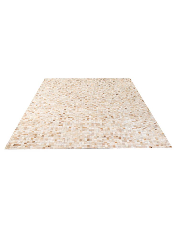 Detail image of 8' 1 x 10' 1 Cowhide - Patchwork Rug
