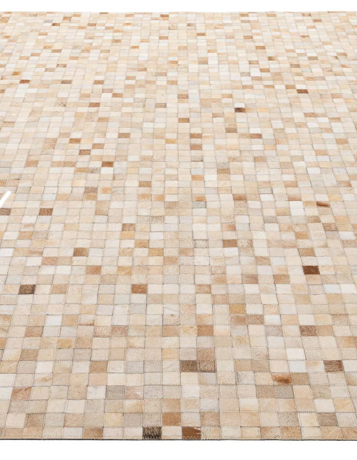 Detail image of 8' 1 x 10' 1 Cowhide - Patchwork Rug