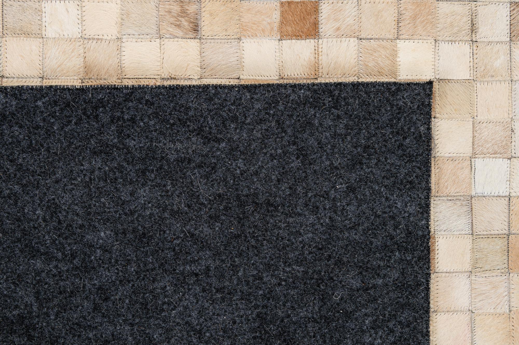 8' 1 x 10' 1 Cowhide - Patchwork Rug