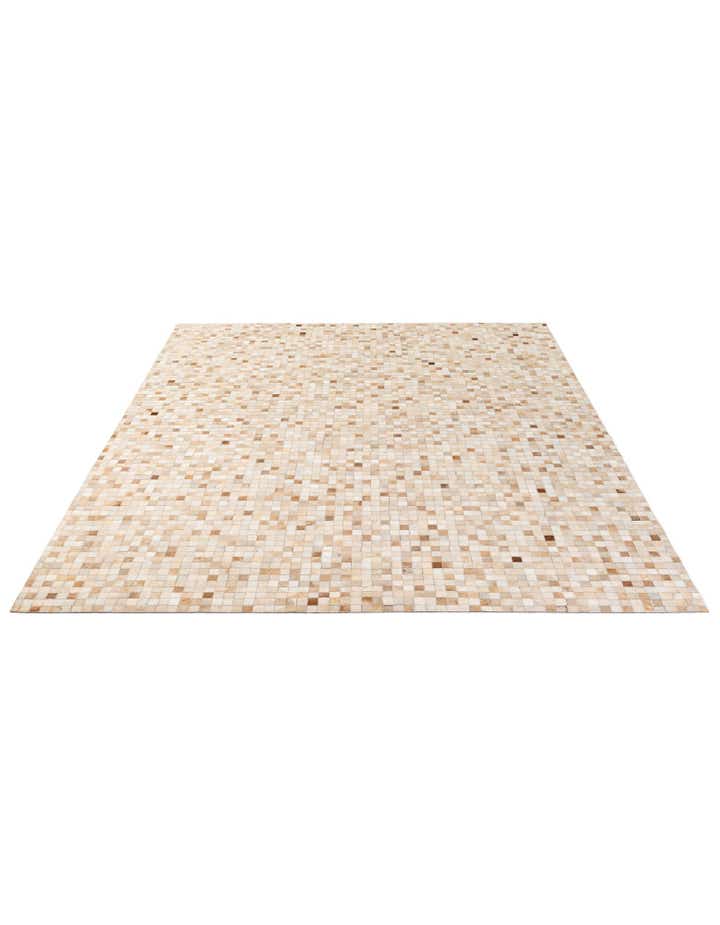 8' 1 x 9' 11 Cowhide - Patchwork Rug
