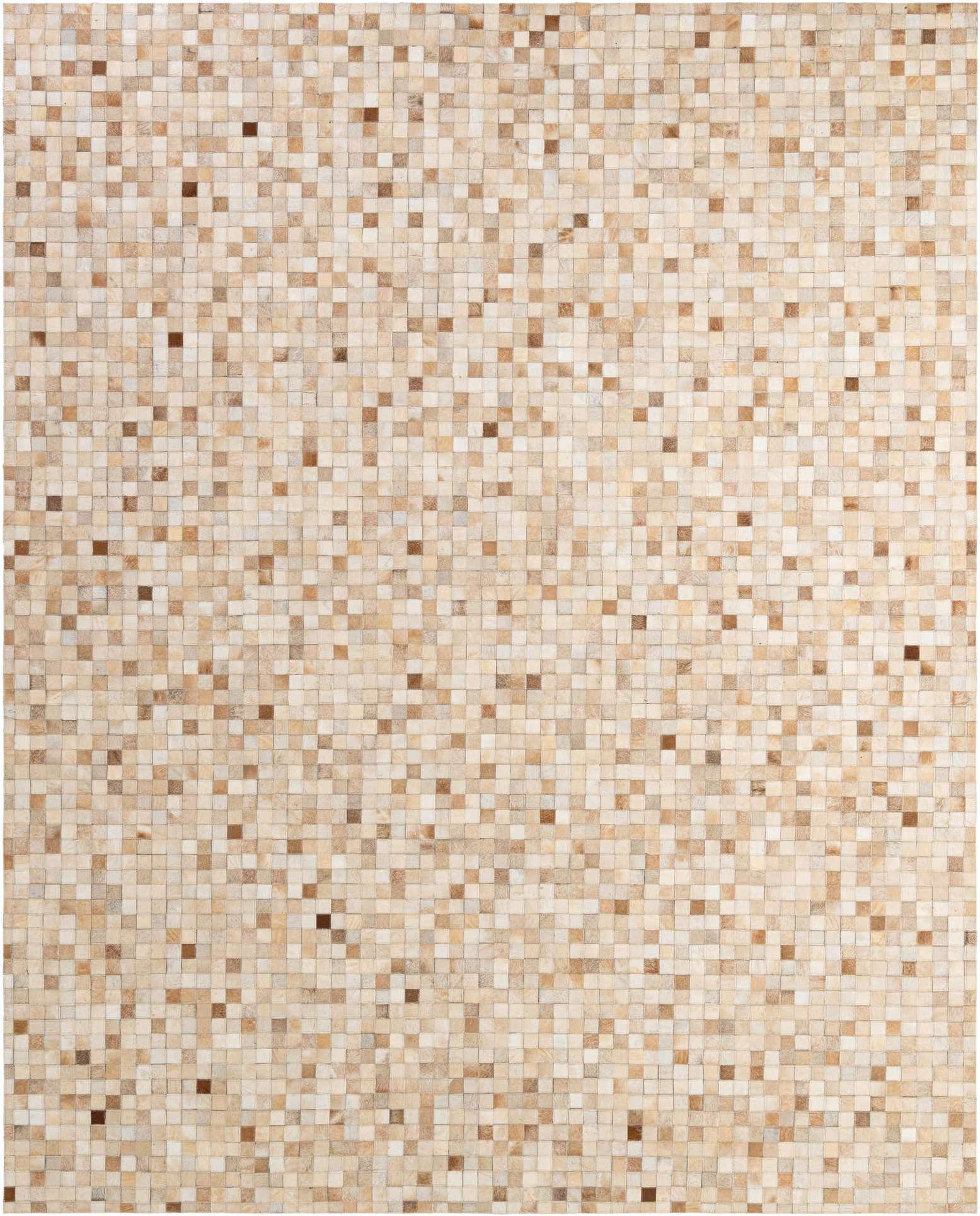8' 1 x 9' 11 Cowhide - Patchwork Rug