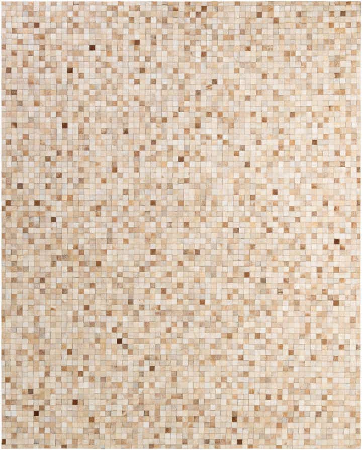 8' 1 x 9' 11 Cowhide - Patchwork Rug