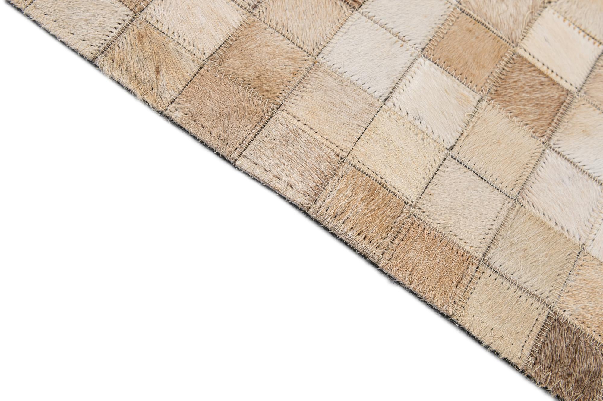 8' 2 x 10' Cowhide - Patchwork Rug
