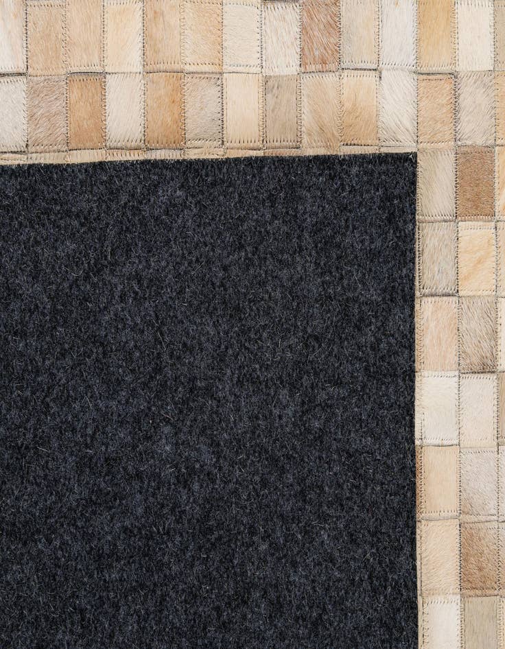 Detail image of 8' 2 x 10' Cowhide - Patchwork Rug