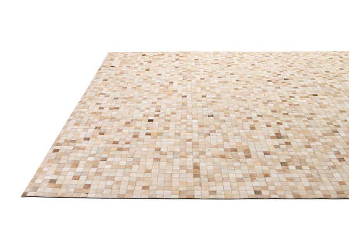 8' 1 x 9' 11 Cowhide - Patchwork Rug