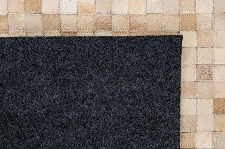 8' 1 x 9' 11 Cowhide - Patchwork Rug