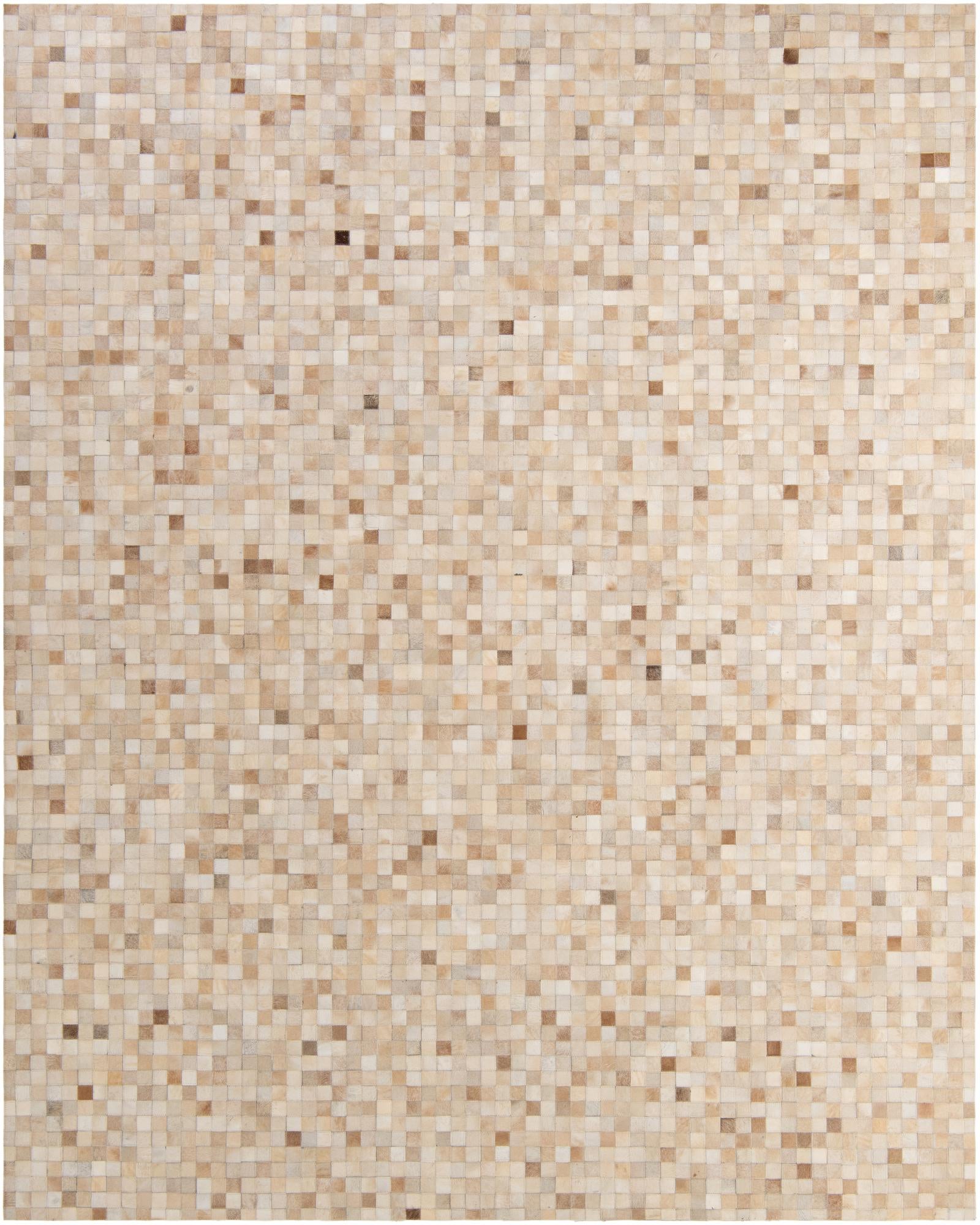 8' 1 x 9' 11 Cowhide - Patchwork Rug