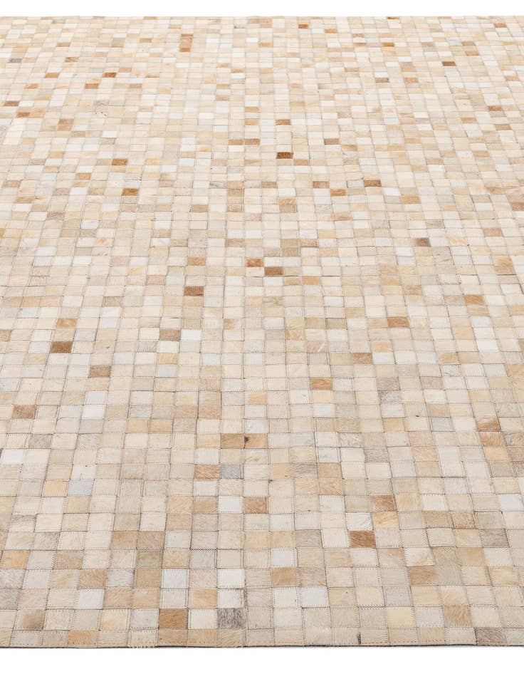 Detail image of 8' 1 x 10' Cowhide - Patchwork Rug