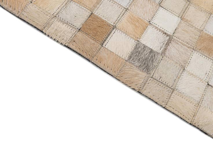 Detail image of 8' 1 x 10' Cowhide - Patchwork Rug