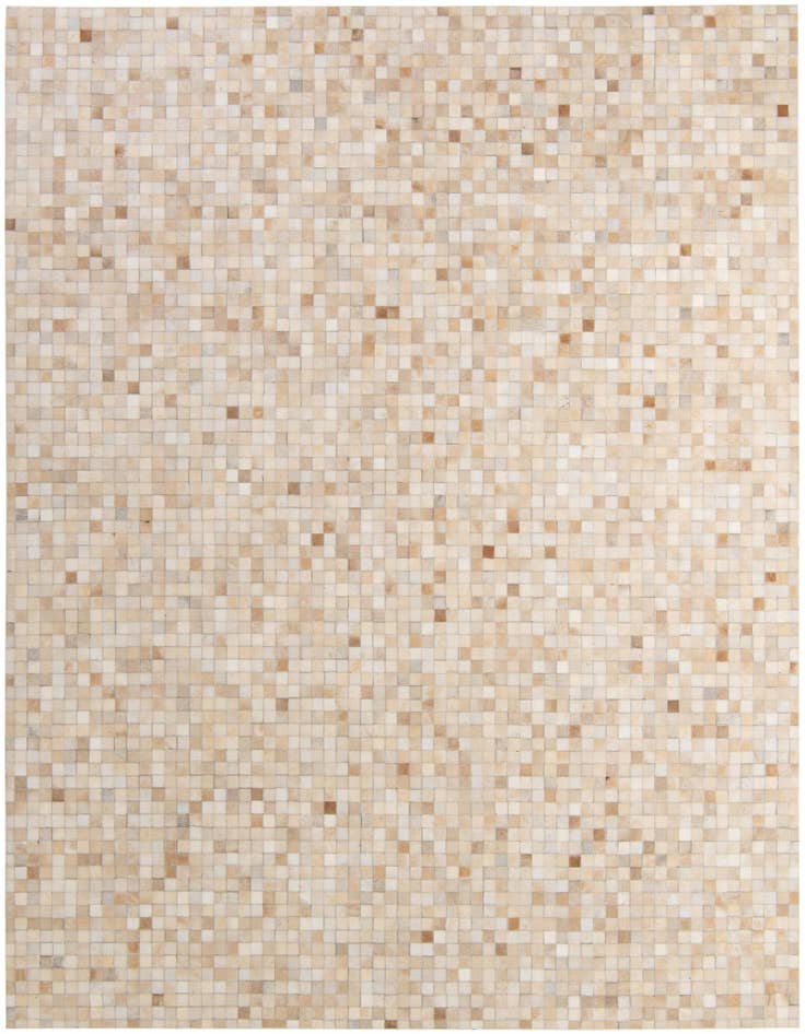 Detail image of 8' 1 x 10' Cowhide - Patchwork Rug
