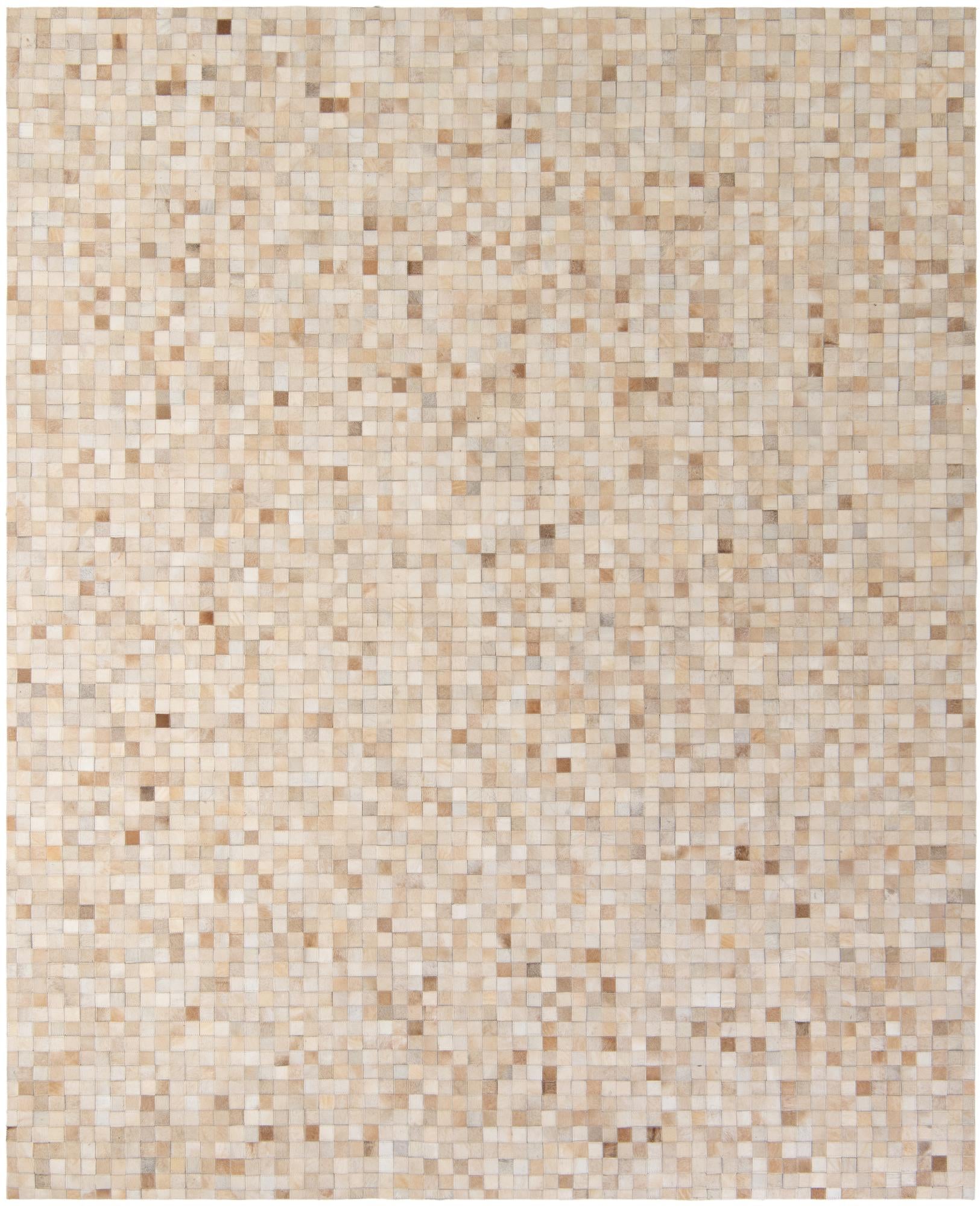 8' 1 x 9' 10 Cowhide - Patchwork Rug