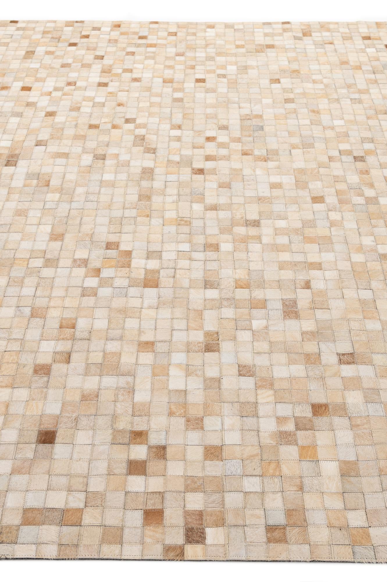 8' x 9' 10 Cowhide - Patchwork Rug